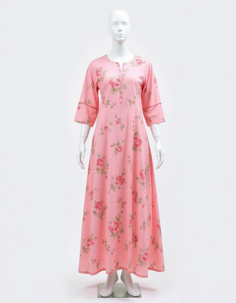 Rose Anarkali Kurti